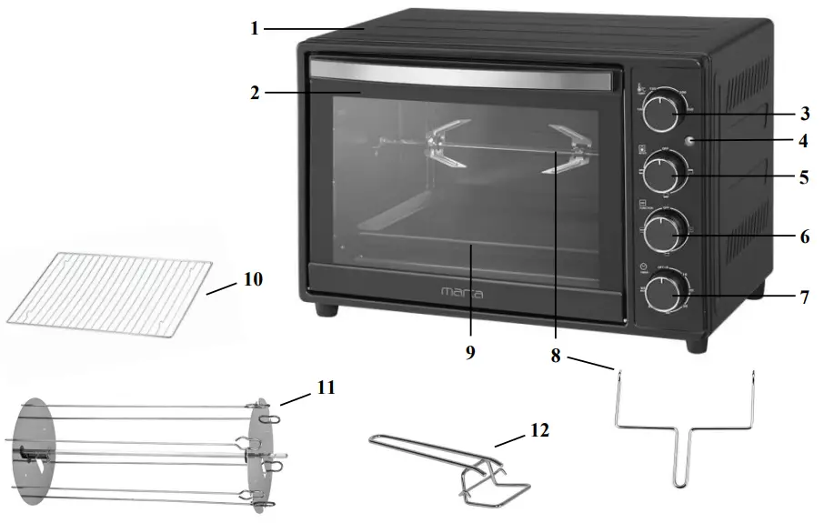 marta-MT-4267-Electric-Oven-FIG-8