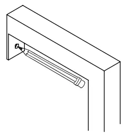nathan james 65504 Theo Gray Oak 5-Shelf Ladder Bookcase - fig5