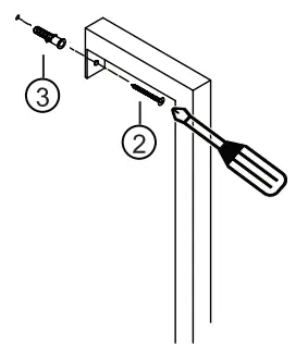 nathan james 65504 Theo Gray Oak 5-Shelf Ladder Bookcase - fig8