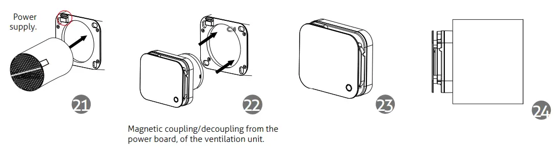 turbionaire trend Fresh & Purified Air Supply Unit - fig 5
