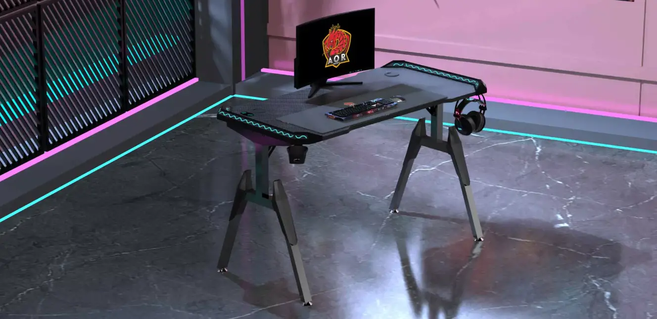 Rapture Rpt-gdtap200 Altar 200 Gaming Desk User Manual