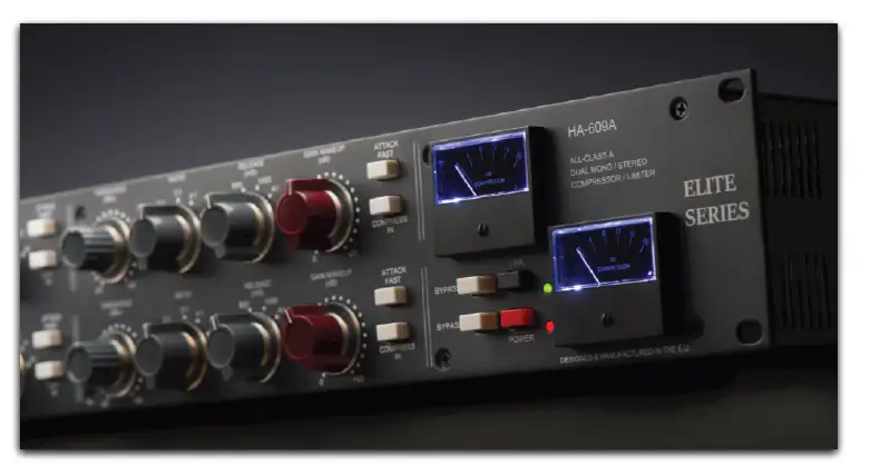 Heritage Audio HA 609A Dual Channel Class A Compressor-Limiter 2