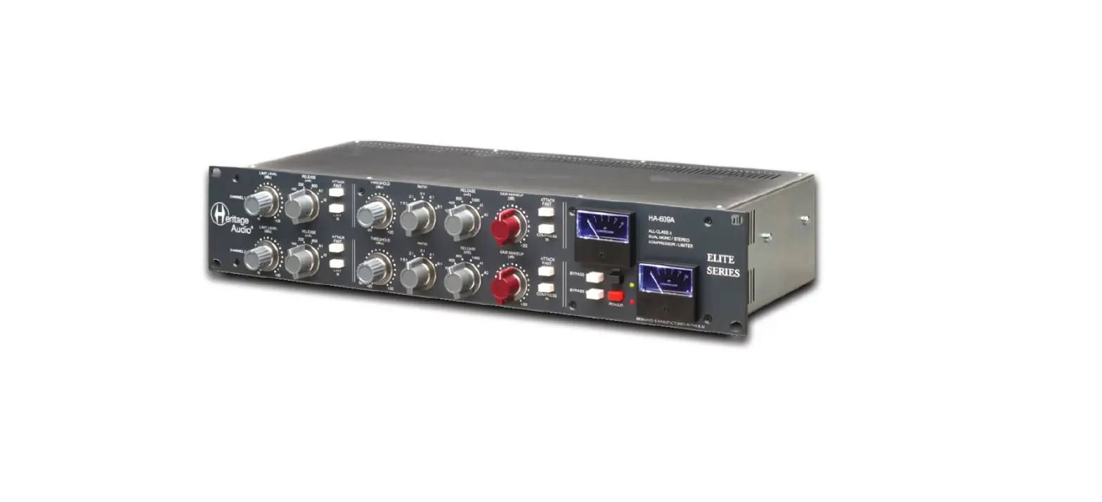 Heritage Audio Ha 609a Dual Channel Class A Compressor-limiter User Manual