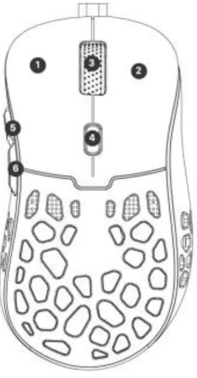 MARVO G946 Wired Gaming Mouse