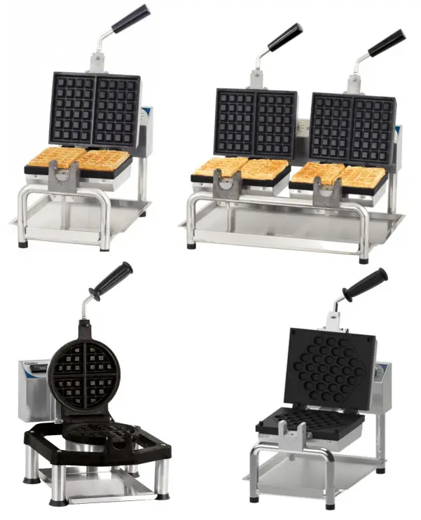 casselin GAUFRIER 180°C Professional Double Opening Waffle Maker - WAFLERERA 1