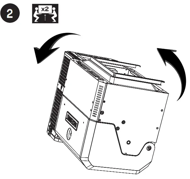 MASTERBUILT MB20042221 Digital Charcoal Grill Smoker - Assembly1
