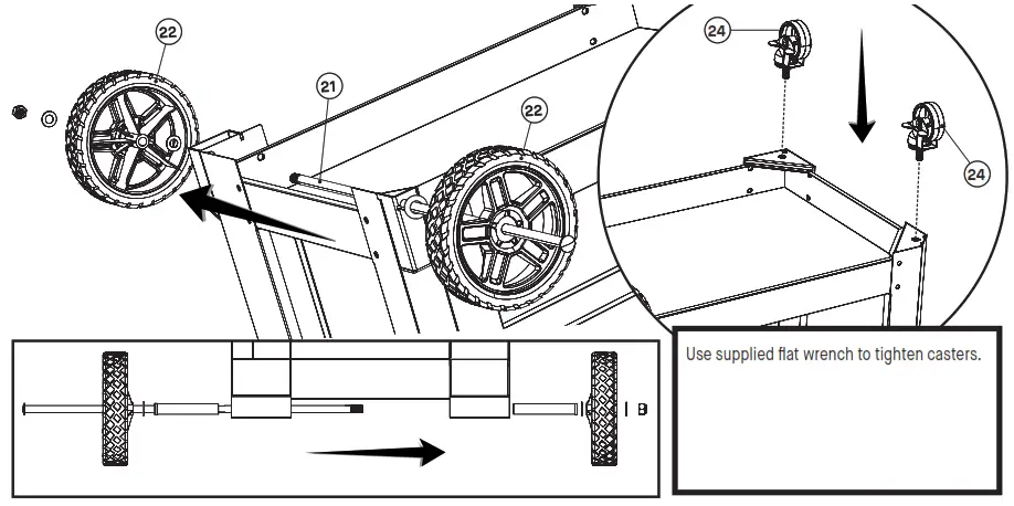 MASTERBUILT MB20042221 Digital Charcoal Grill Smoker - Assembly15