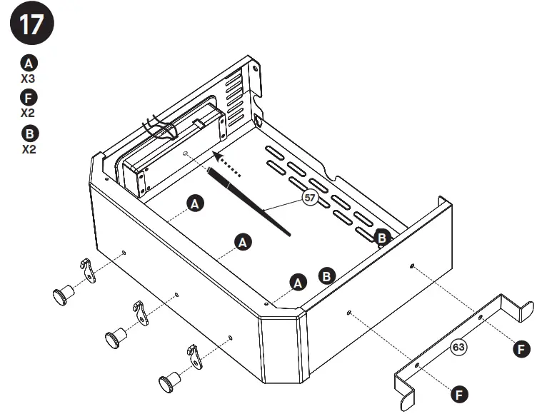 MASTERBUILT MB20042221 Digital Charcoal Grill Smoker - Assembly18