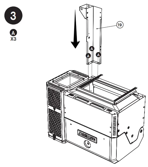 MASTERBUILT MB20042221 Digital Charcoal Grill Smoker - Assembly2