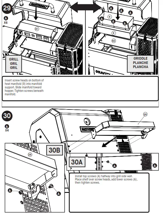 MASTERBUILT MB20042221 Digital Charcoal Grill Smoker - Assembly27