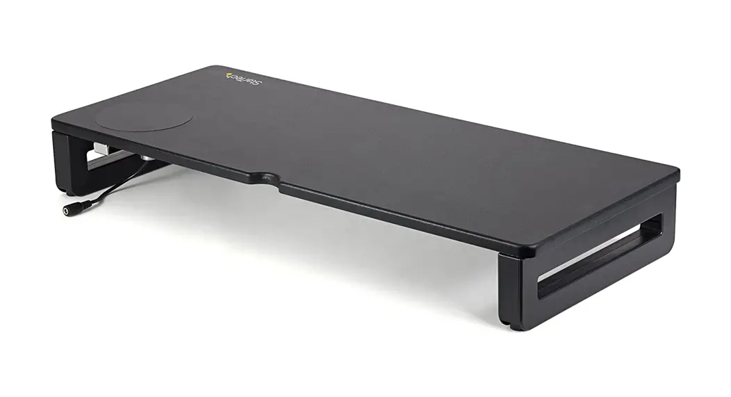 Startech 41237077 Monitor Riser With Integrated Qi Charging Pad User Guide