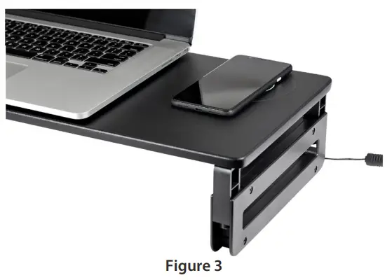 StarTech 41237077 Monitor Riser with Integrated Qi Charging Pad - Operation