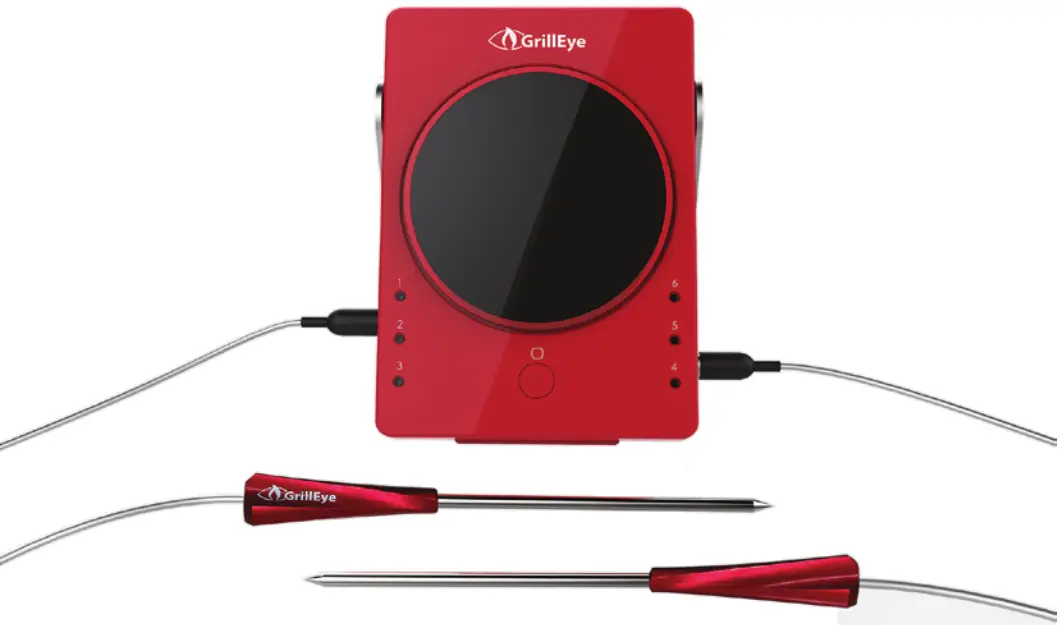 GrillEye GE0001 Smart Bluetooth Grilling-- Connect the probes