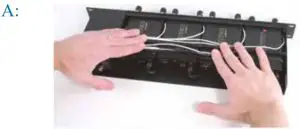 Installing the Wire Cover