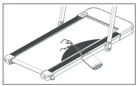 MEDIC ELITE FOLDING TREADMILL User Manual - ADD LUBRICATING OIL