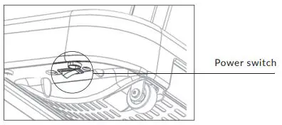 MEDIC ELITE FOLDING TREADMILL User Manual - Plug in the power cord and turn on the power switch