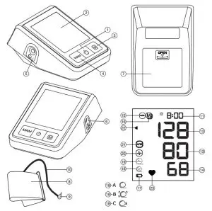 microlife BP B3 AFIB Advanced Blood Pressure Machine--Microlife BP B3 AFIB