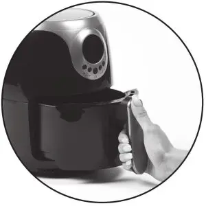 COPPER CHEF AF002 Air Fryer--STEP 1