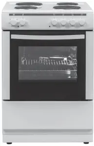 ESSENTIALS CFSE60W17 60cm Freestanding Electric Cooker