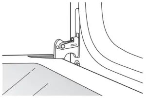 ESSENTIALS CFSE60W17 60cm Freestanding Electric Cooker -Removing the Oven Door 1