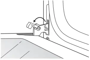 ESSENTIALS CFSE60W17 60cm Freestanding Electric Cooker -Removing the Oven Door 2