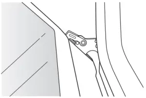 ESSENTIALS CFSE60W17 60cm Freestanding Electric Cooker -Removing the Oven Door 3