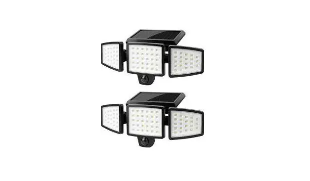 Lepro 640003-dw Solar Wall Lamp User Manual