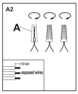 WILLIAMS SONOMA Chain Link Sconce Kit-Assembly1