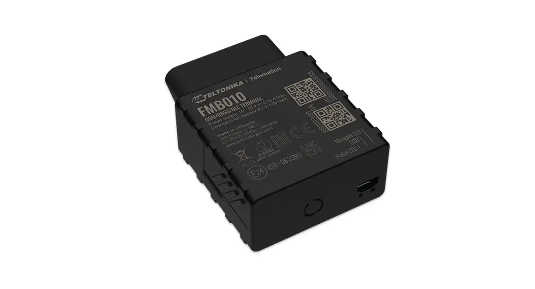 Teltonika Fmb010 2g Bluetooth Obd Gps Tracker User Manual
