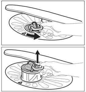 Electrolux ESF5512LOX 60cm UltimateCare 300 Freestanding Dishwasher - remove