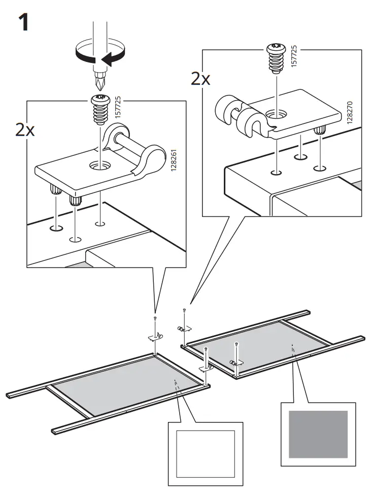 IKEA MALA Easel Softwood - fig 1