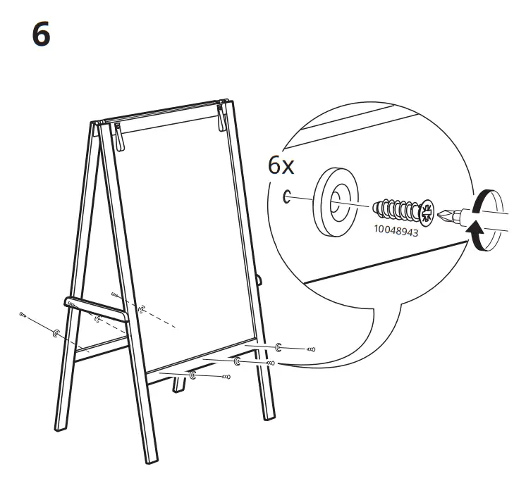 IKEA MALA Easel Softwood - fig 6