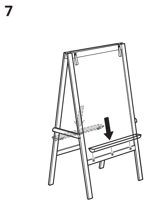 IKEA MALA Easel Softwood - fig 7