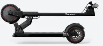 Solowii M2 Electric Scooter - Folded State