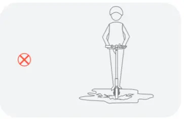 Solowii M2 Electric Scooter - Safety Precautions 10