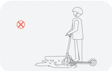 Solowii M2 Electric Scooter - Safety Precautions 11