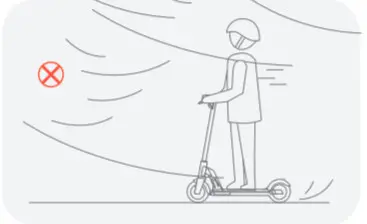 Solowii M2 Electric Scooter - Safety Precautions 12