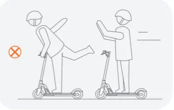 Solowii M2 Electric Scooter - Safety Precautions 5