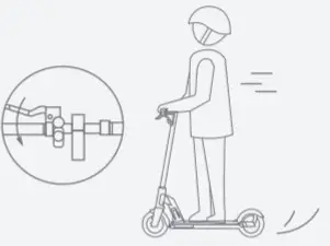Solowii M2 Electric Scooter - Starting Riding the Scooter 2