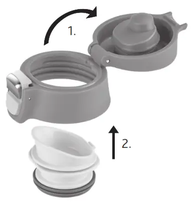 Tefal 3120071327 Vacuum Mug - fig1