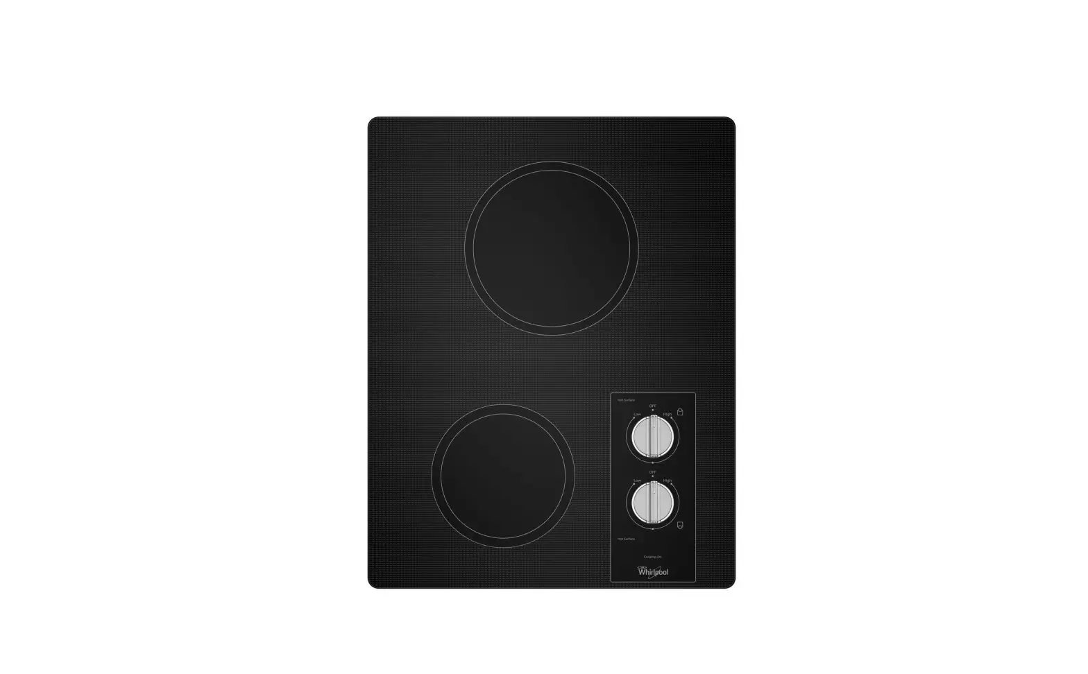 Whirlpool W5ce1522fbk Electric Cooktop With Easy Wipe Ceramic Glass Owner's Manual