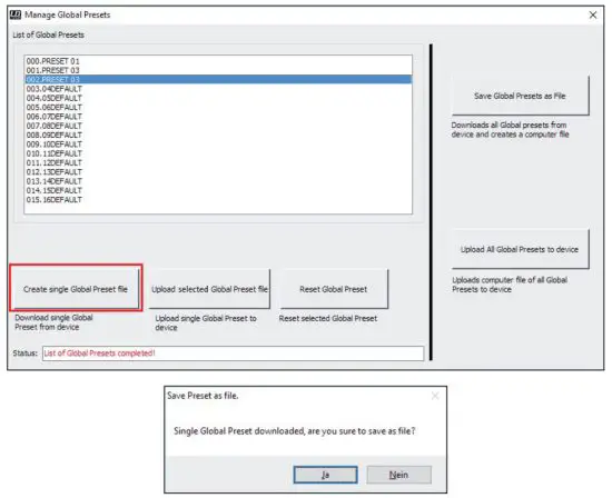 LD Systems LDCURV500I Managing Software - figure 11
