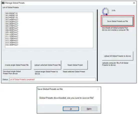 LD Systems LDCURV500I Managing Software - figure 8
