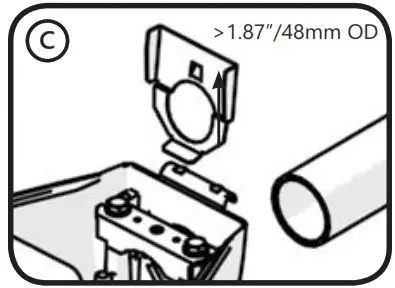GE current GEH6064 Evolve LED Roadway Light - Mounting 3