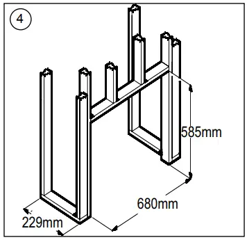 Dimplex 26 Inch Optiflame LED Electronic Firebox fig 4