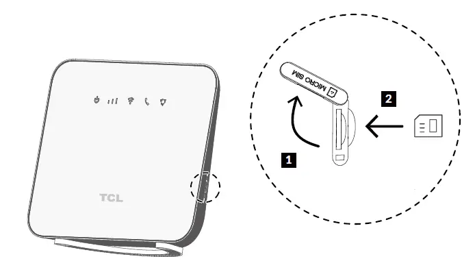 TCL HH42NK1 LinkHub Cat4 LTE CPE Home Station FIG3