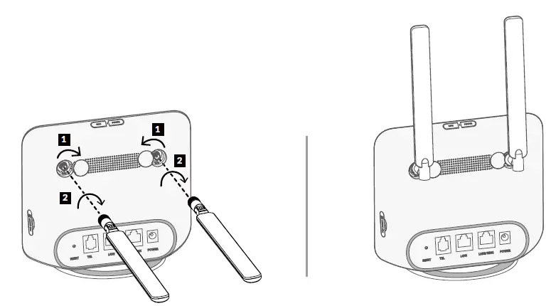 TCL HH42NK1 LinkHub Cat4 LTE CPE Home Station FIG5
