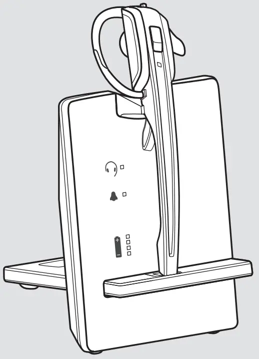 SENNHEISER D 10 HS Impact Phone Wireless Headset System fig 1