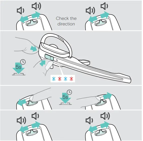 SENNHEISER D 10 HS Impact Phone Wireless Headset System fig 14