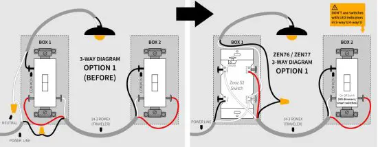 zoOZ 700 Series ZEN77 Dimmer Switch - INSTALLATIONS 1